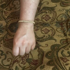 Elegant Gold-Toned Men's Bracelet